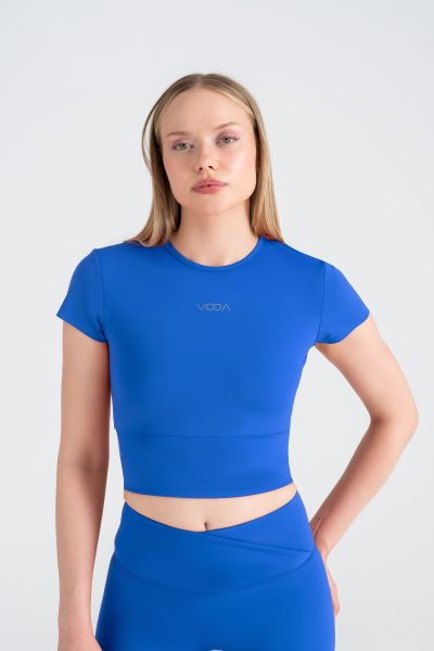Defıne Push-Up Cross Belt Detaylı Şort Tayt Saks - Görsel 3
