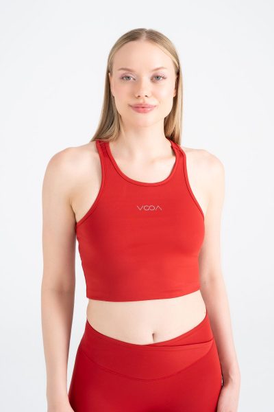 Define Push-up Define Push-up Cross Belt Detayli Tayt Kirmizidikişli Tayt Yeşil - Görsel 4