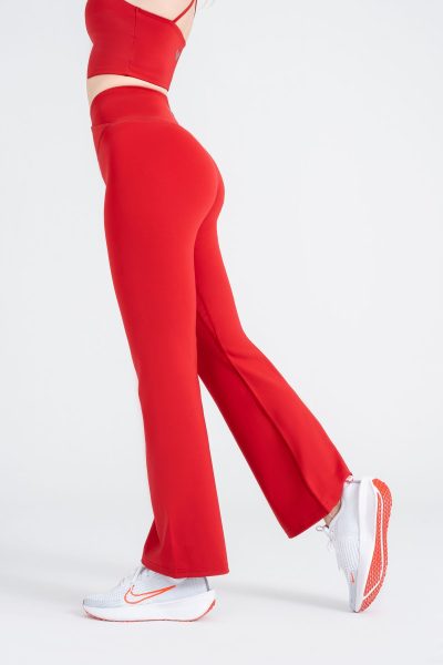 Define Push-up Flare Form Cross Belt Detayli Tayt Kirmizi - Görsel 6