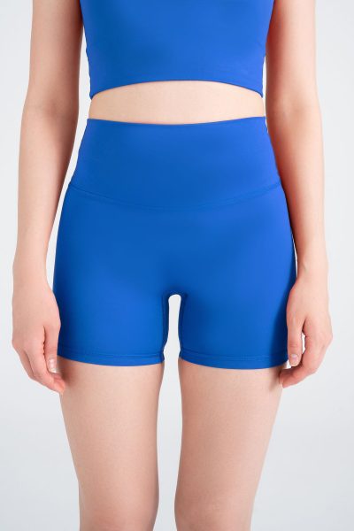 Defıne Push-Up Bıker Şort Tayt Saks - Görsel 4