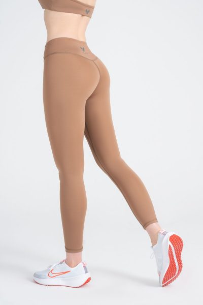 Define Push-up Cross Belt Detayli Tayt Bej - Görsel 6