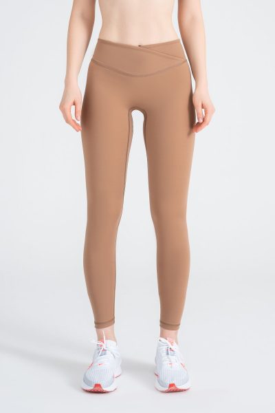 Define Push-up Cross Belt Detayli Tayt Bej - Görsel 7
