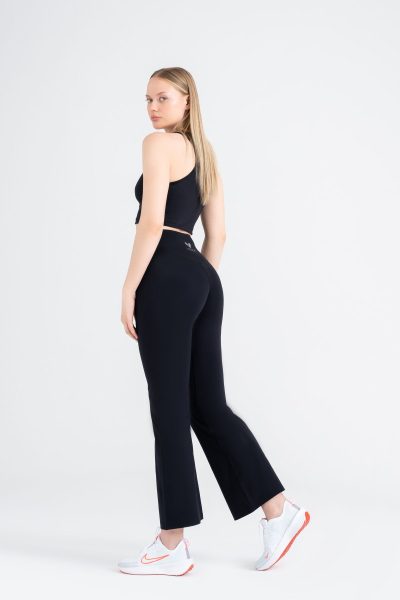Define Push-up Flare Form Cross Belt Detayli Tayt Siyah - Görsel 2