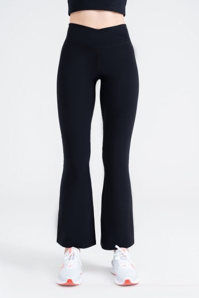 Define Push-up Flare Form Cross Belt Detayli Tayt Siyah - Görsel 4