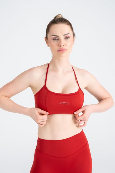 Define Sports Halter Bra Kirmizi - Görsel 3