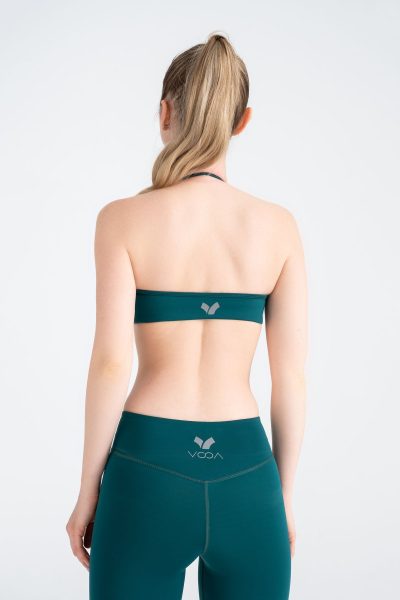 Define Sports Halter Bra Yeşil - Görsel 4