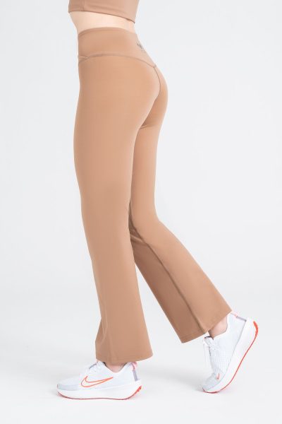 Define Push-up Flare Form Cross Belt Detayli Tayt Bej - Görsel 6
